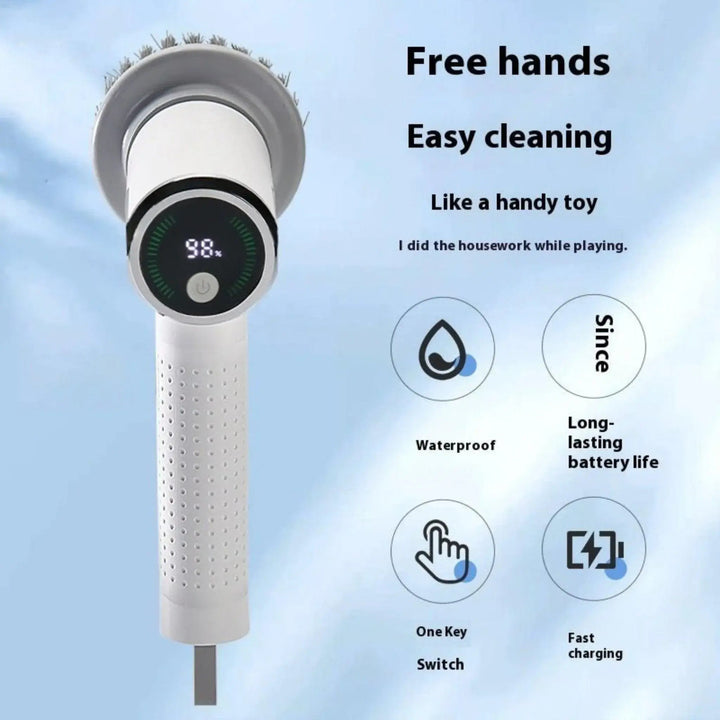 EcoScrub Smart Cleaning Brush - Digital Nexus