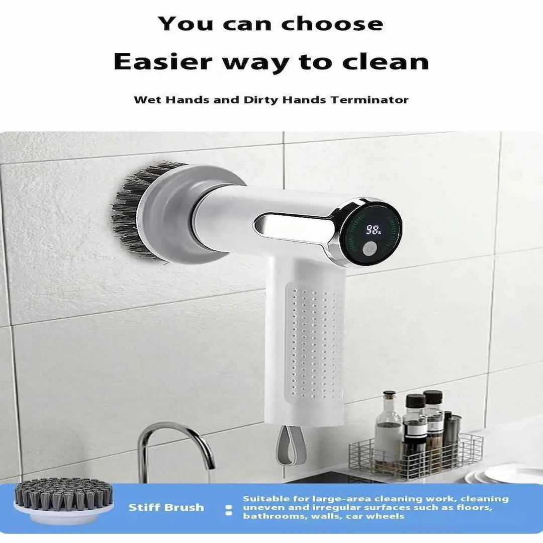 EcoScrub Smart Cleaning Brush - Digital Nexus