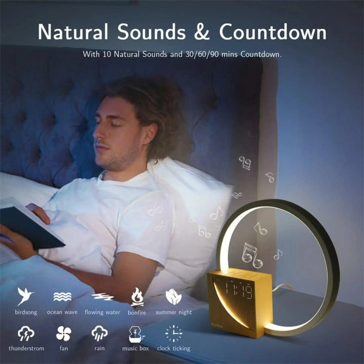 Harmony Glow Smart Touch Bedside Lamp - Digital Nexus