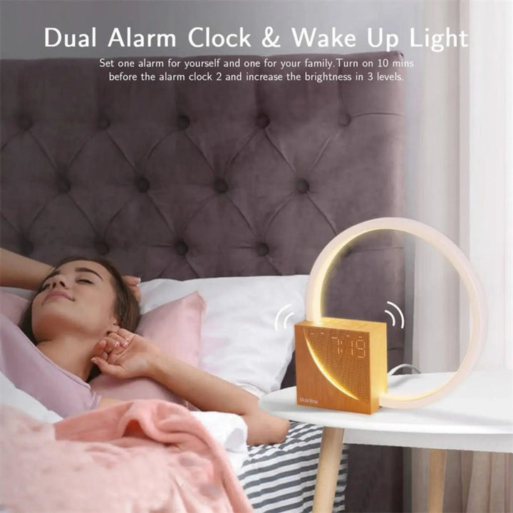 Harmony Glow Smart Touch Bedside Lamp - Digital Nexus